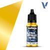Vallejo 77122 Radiant Yellow - True Metallic Metal - Base 18ml